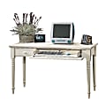 Sauder® Harbor View Collection Writing Desk, 31"H x 53 1/4"W x 23 1/2"D, Antiqued White 1 thumbnail image