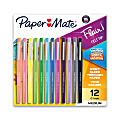 Paper Mate® Flair® Tropical Vacation Felt Tip Pens, Medium Point, 0.7 mm, Assorted Colors, Pack Of 12 1 thumbnail image