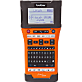Brother P-touch EDGE PT-E550W Electronic Label Maker - Thermal Transfer - 1.18 in/s Mono - 180 x 360 dpi - Tape, Label - 0.14", 0.24", 0.35", 0.47", 0.71", 0.94" - LCD Screen - Power Adapter, Battery - Lithium Ion