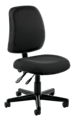 OFM Posture Series Fabric Mid-Back Task Chair, Black 1 thumbnail image