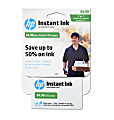 HP Instant Ink Enrollment Webplan, 100 Pages