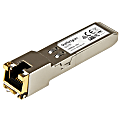 StarTech.com Cisco GLC-T Compatible SFP Module - 1000BASE-T Copper SFP Transceiver - Lifetime Warranty - 1 Gbps - Maximum Transfer Distance: 100 m (328 ft) - 100% compatibility with Cisco GLC-T guaranteed - StarTech.com lifetime warranty