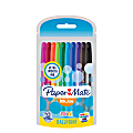 Paper Mate® InkJoy® Mini 100RT Ballpoint Pens, Medium Point, 1.0 mm, Assorted Ink Colors, Pack Of 10 Pens