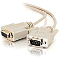 C2G 3ft DB9 M/F Extension Cable - Beige - DB-9 Male - DB-9 Female - 3ft - Beige 1 thumbnail image