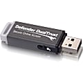 Kanguru Defender DualTrust-Secure Virtual WorkSpace and Secure USB 2.0 Flash Drive, 16GB