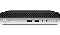 HP ProDesk 400G4 Mini Refurbished Desktop PC, Intel® i5, 8GB Memory, 256GB Solid State Drive, Windows® 10 Pro