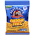 Andy Capp's Snack Fries, Cheddar, 0.85 Oz Bag, Box Of 72