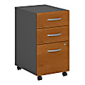 Bush Business Furniture Components 21"D Vertical 3-Drawer Mobile File Cabinet, Natural Cherry/Graphite Gray, Delivery 1 thumbnail image