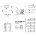 StarTech.com 15 ft Black Cat6a Shielded Patch Cable - Cat6a Ethernet Cable - 15ft Cat 6a STP Cable - Snagless RJ45 - C6ASPAT15BK 1 thumbnail image