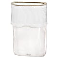 Amscan Pop-Up Plastic Trash Fling Bins, 13 Gallons, Frosty White, Pack Of 3 Bins