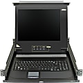 Aten Slideaway 17" Single-Rail LCD Console 1 thumbnail image
