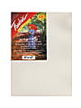 Fredrix Red Label Stretched Cotton Canvases, 9" x 12" x 11/16", Pack Of 3