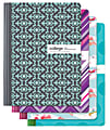 Office Depot® Brand Fashion Composition Notebook, 7 1/2" x 9 3/4", 1 Subject, College Ruled, 80 Sheets, Assorted Designs (No Design Choice)