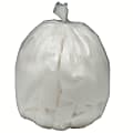 SKILCRAFT Trash Bags, 34 gal, 32"H x 44"W, Clear, 100 Bags (AbilityOne NSN1506256) 1 thumbnail image