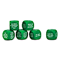 Learning Resources Retell A Story Cubes, Language, Green, Pack Of 6 Cubes 1 thumbnail image