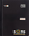 SONS System Second Notebooks, 9-3/4" x 7-1/2", 1 Subject, Primary Rule, 200 Sheets, Black 1 thumbnail image