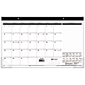 AT-A-GLANCE® Compact Desk Pad Calendar, 17 3/4" x 10 7/8", 30% Recycled, January–December 2017