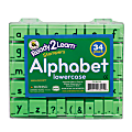 Ready 2 Learn® Manuscript Alphabet Stamps Set, Lowercase, 1"