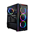 CLX SET TGMSETRTM0B03BM Liquid-Cooled Gaming Desktop PC, AMD Ryzen 7, 16GB Memory, 2TB Hard Drive/240GB Solid State Drive, Windows® 10 Home 1 thumbnail image