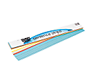 Rainbow Kraft Dual-Sided Sentence Strips, 3" x 24", 1 1/2" Rule/Single Line Rule, Pack Of 100 Strips 1 thumbnail image