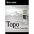 DeLorme Topo North America 9.0, Traditional Disc