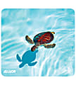 Allsop® Naturesmart™ Mouse Pad, 8.5" x 8", Turtle, Blue