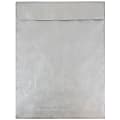 JAM Paper® Tyvek® Open-End 11-1/2" x 14-1/2" Envelopes, Self-Adhesive, Silver, Pack Of 25 Envelopes