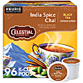 Celestial Seasonings India Spice Chai Keurig Single Serve K-Cup Pods, 24 Pods Per Pack, Case Of 4 Packs 1 thumbnail image