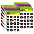 Teacher Created Resources® Stickers, Chalkboard Brights, 120 Stickers Per Pack, Set Of 12 Packs 1 thumbnail image