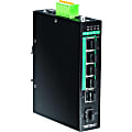 TRENDnet 5-Port Hardened Industrial Gigabit PoE+ DIN-Rail Switch, 120W Power Budget, 1x SFP Slot, IP30 Rated 1 thumbnail image