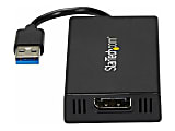 StarTech.com USB 3.0 to DisplayPort Adapter - DisplayLink Certified - 4K 30Hz - USB/DisplayPort adapter - USB32DP4K 1 thumbnail image