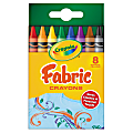 Crayola® Fabric Crayons Set, Box Of 8