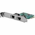 StarTech.com Dual Port Gigabit PCI Express Server Network Adapter Card 1 thumbnail image