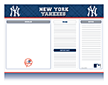 Markings by C.R. Gibson® Desk Notepad, 17" x 22", New York Yankees