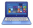 HP Stream 11-d000 11-d010nr 11.6" LCD Notebook - Intel Celeron N2840 Dual-core (2 Core) 2.16 GHz - 2 GB DDR3 SDRAM - 32 GB Flash Memory - Windows 8.1 with Bing 64-bit - 1366 x 768 - Blue Horizon, Blue Gradient 1 thumbnail image