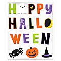 Amscan Halloween Friends Gel Cling Decals, 2-1/2" x 2-3/4", Multicolor, 17 Decals Per Pack, Set Of 3 Packs 1 thumbnail image