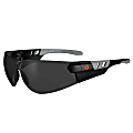 Ergodyne Skullerz SAGA Frameless Safety Glasses, One Size, Matte Black Frame, Anti-Fog Smoke Lens 1 thumbnail image