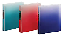 Office Depot® Brand Everbind Fashion 3-Ring Binder, 1" Round Rings, Ombre Smoke, Pack Of 12 1 thumbnail image