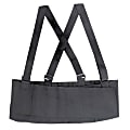 DMI® Deluxe Industrial Back Support Belt With Straps, Standard, Black 1 thumbnail image