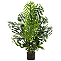 Nearly Natural Paradise Palm 48”H Artificial Tree With Pot, 48”H x 13”W x 13”D, Green
