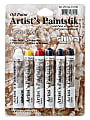 Shiva Artist's Paintstik Oil Color Set, Basic Colors Set, Set Of 6