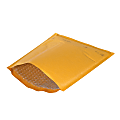 Office Depot® Brand Kraft Heat-Seal Bubble Mailers, #00, 5" x 10", Pack Of 25 1 thumbnail image