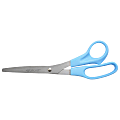 Westcott® All-Purpose Value Stainless Steel Scissors, 8", Pointed, Blue 1 thumbnail image