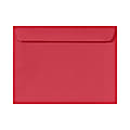 LUX Booklet 9" x 12" Envelopes, Gummed Seal, Holiday Red, Pack Of 500 1 thumbnail image
