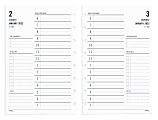 TUL® Discbound Daily Refill Pages, Junior Size, January To December 2022, TULJRFLR-1PG