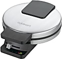 Cuisinart™ Round Classic Waffle Maker, 7-15/16" x 3-3/8" x 9-3/4", Silver