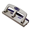 OIC® Deluxe Standard 3-Hole Punch With Drawer, Silver 1 thumbnail image