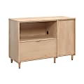 Sauder® Clifford Place Credenza For 46" TVs, Natural Maple