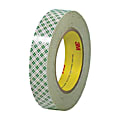 3M® 410M Double Sided Masking Tape, 1" x 36 Yd., Off White, Case Of 3
