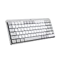 Logitech MX Mechanical Mini for Mac Wireless Illuminated Keyboard, Low-Profile Switches, Tactile Quiet Keys, Pale Gray - 920010553 1 thumbnail image